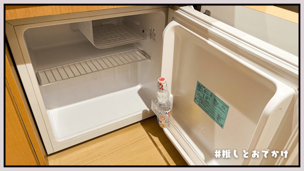 天然温泉 凌雲の湯 御宿 野乃 浅草_冷蔵庫