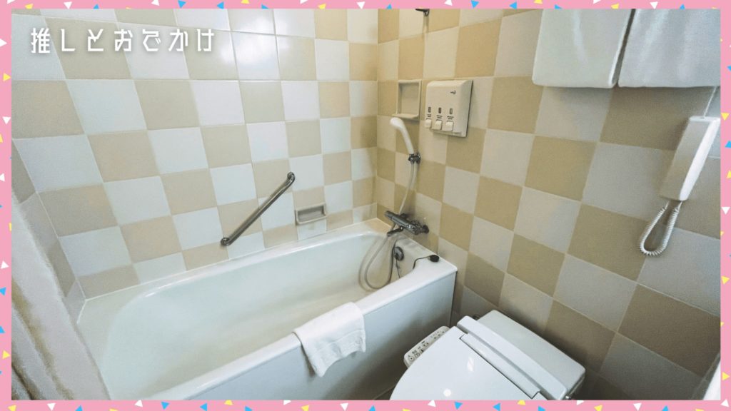 東京ドームホテル_デイユース_浴室