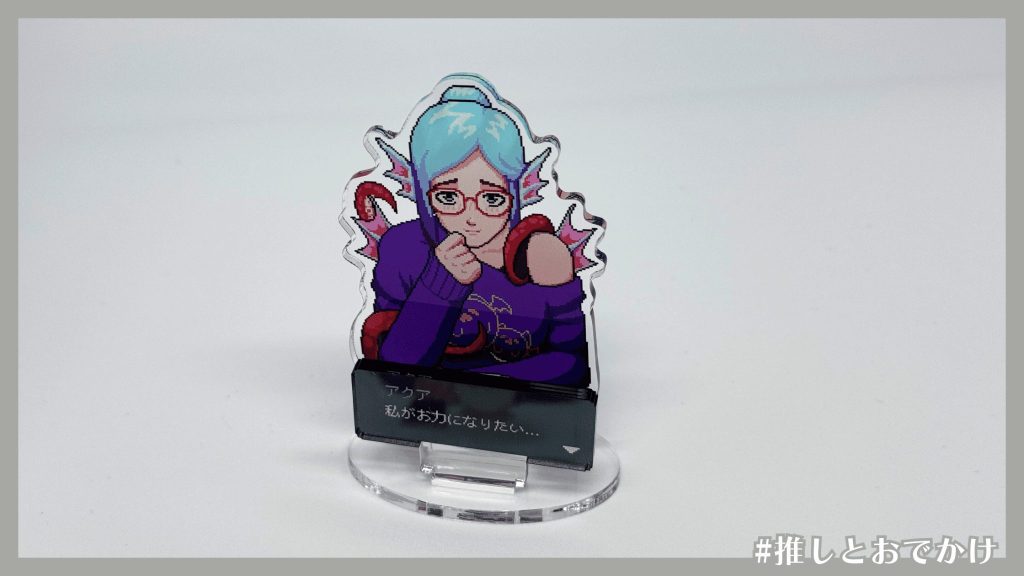 セリフ付きトレーディングアクリルスタンド