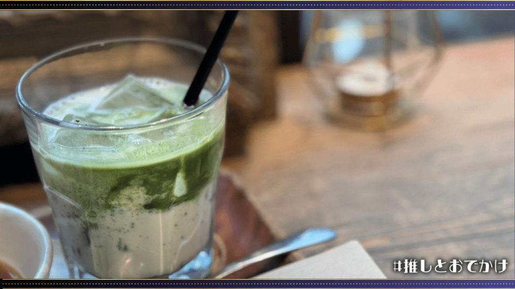 ディゾン_水道橋_DIXANS_抹茶ラテ