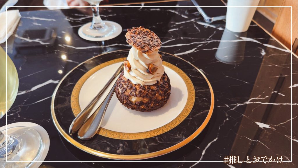 シュークリーム 喫茶 半月 蔵前カフェ