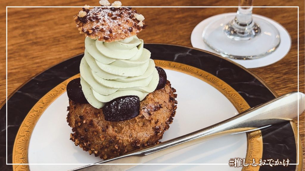 シュークリーム 喫茶 半月 蔵前カフェ