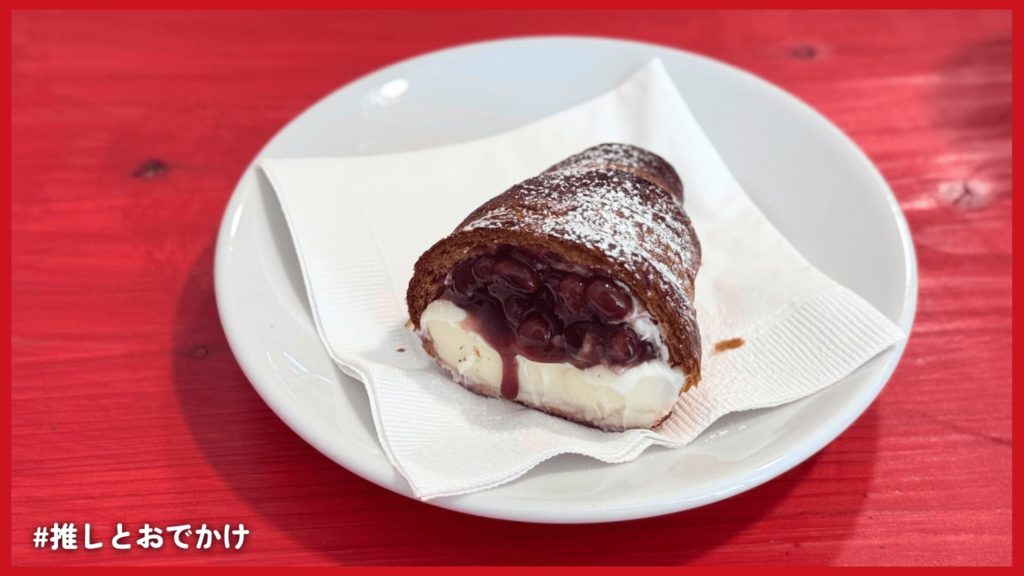 八七子 浅草カフェ あんバタークロワッサン