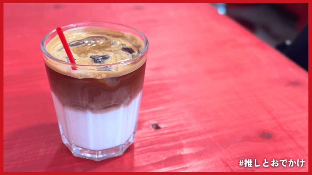 八七子 浅草カフェ カフェラテ
